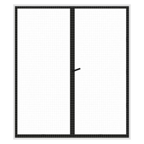 Moskitiera siatka na okno okienna owady komary biała 2 sztuki 150x130 cm Moskitiera siatka na okno okienna owady komary biała 2 sztuki 150x130 cm