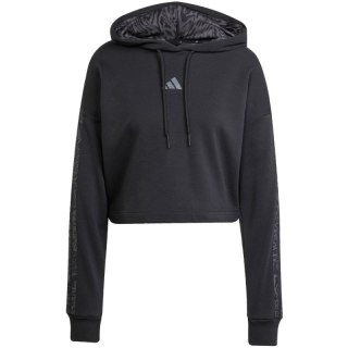 Bluza adidas Essentials 3 Stripes Print French Terry Hoodie W JC6244