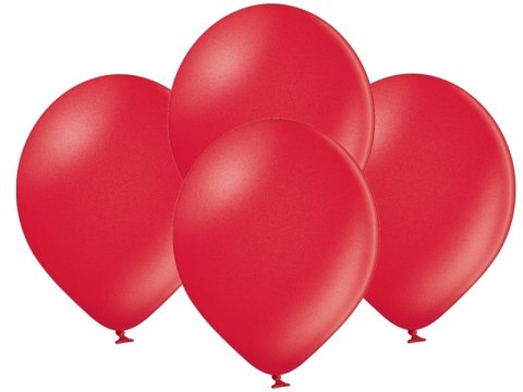 Balony metalik ''9'' czerwone 100szt. | 89-07