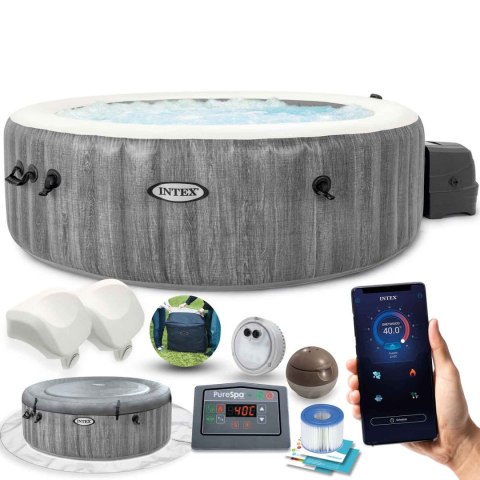 Dmuchane SPA 216 x 71 cm 6 os. + akcesoria premium INTEX 28442 Dmuchane SPA 216 x 71 cm 6 os. + akcesoria premium INTEX 28442