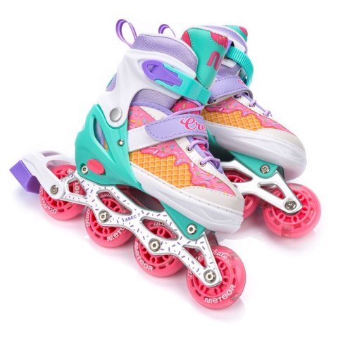 Rolki Meteor 4w1 Cream L 38-41 10143 Rolki Meteor 4w1 Cream L 38-41 10143