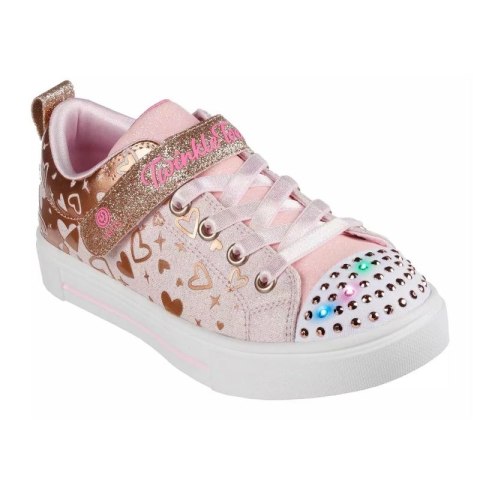 Buty Skechers S Lights® Twinkle Sparks Heather Charm Jr 314787L-LPRG LT Buty Skechers S Lights® Twinkle Sparks Heather Charm Jr 314787L-LPRG LT