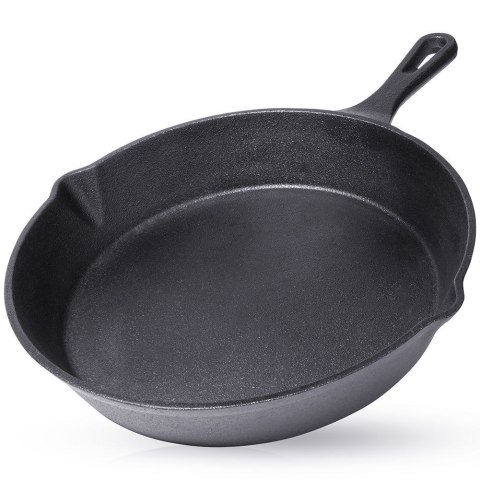 ŻELIWNA PATELNIA 25CM ODPORNA OKRĄGŁA INDUKCJA ŻELIWNA PATELNIA 25CM ODPORNA OKRĄGŁA INDUKCJA