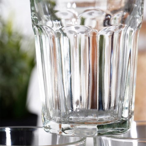 Zestaw Szklanki Kubki do Napojów Soku Wody VILDE 360 ml 6 szt.