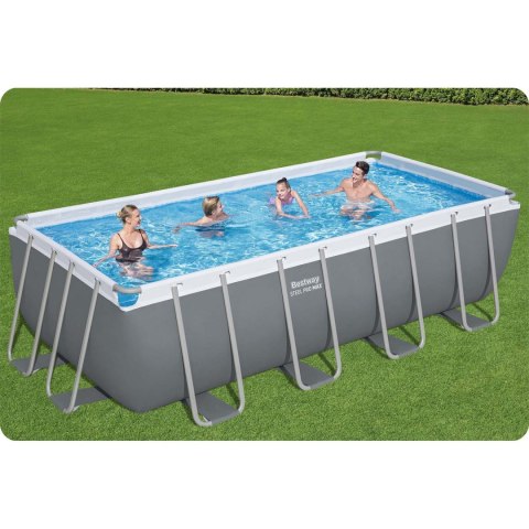Basen ogrodowy stelażowy 488 x 244 x 122 cm 18w1 Bestway 56670 Basen ogrodowy stelażowy 488 x 244 x 122 cm 18w1 Bestway 56670