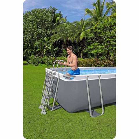 Basen ogrodowy stelażowy 488 x 244 x 122 cm 18w1 Bestway 56670 Basen ogrodowy stelażowy 488 x 244 x 122 cm 18w1 Bestway 56670