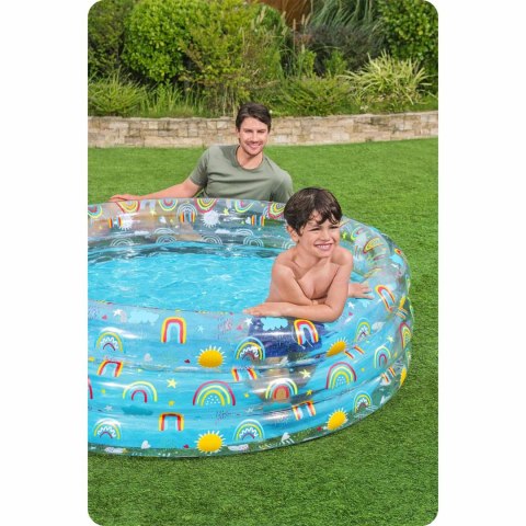 Basenik dmuchany dla dzieci 170x53 cm Bestway 51048 Basenik dmuchany dla dzieci 170x53 cm Bestway 51048