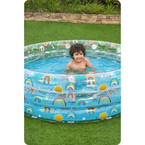 Basenik dmuchany dla dzieci 170x53 cm Bestway 51048 Basenik dmuchany dla dzieci 170x53 cm Bestway 51048