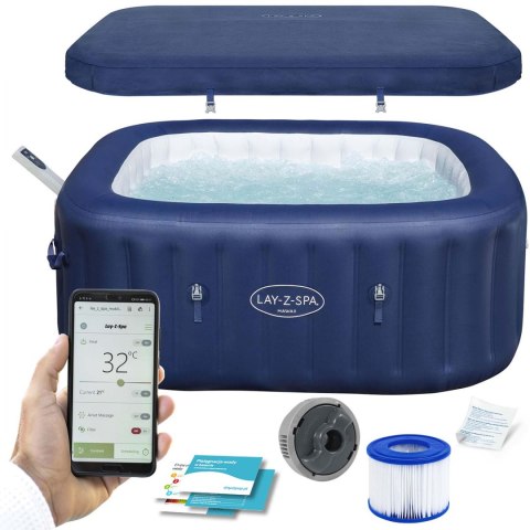 Dmuchane SPA Lay-Z Miami 6 osobowe Bestway 6001H Dmuchane SPA Lay-Z Miami 6 osobowe Bestway 6001H