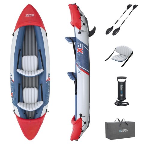 Kajak dmuchany Lite Rapid X2 321 x 88 cm Bestway 65077 Kajak dmuchany Lite Rapid X2 321 x 88 cm Bestway 65077