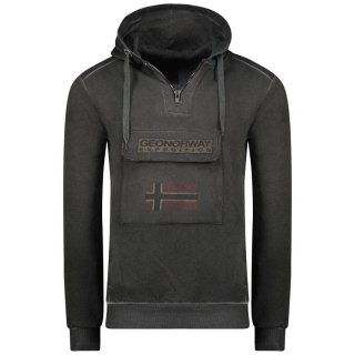 Bluza Geographical Norway Gymclass EO Tiedye Badge M WU8270H-GNO-BLACK