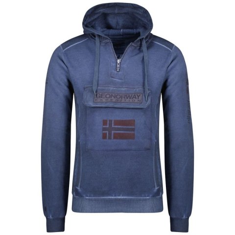 Bluza Geographical Norway Gymclass EO Tiedye Badge M WU8270H-GNO-NAVY Bluza Geographical Norway Gymclass EO Tiedye Badge M WU8270H-GNO-NAVY
