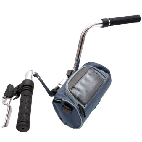 Torba rowerowa Dunlop 2w1 sakwa na kierownicę 1042312 Torba rowerowa Dunlop 2w1 sakwa na kierownicę 1042312