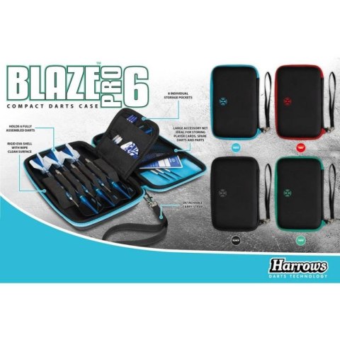 Pokrowiec na rzutki Harrows Blaze Pro 6 Case