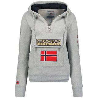 Bluza Geographical Norway 3/4 Gymclass Distri M WU1293H/GN B-Grey