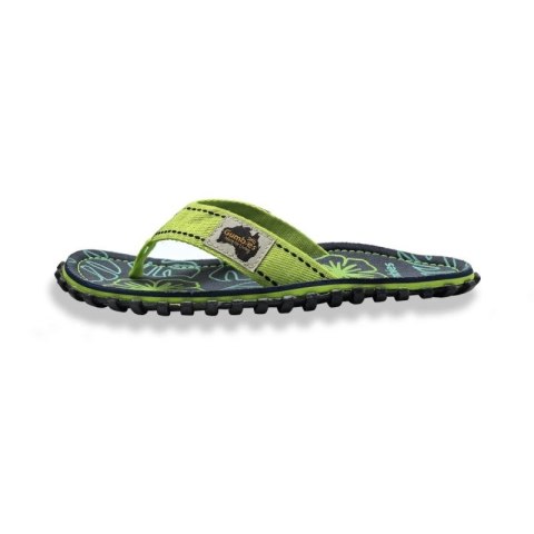 Japonki Gumbies Islander Flip-Flops Lime Hibiscus GU-FFISL148 Japonki Gumbies Islander Flip-Flops Lime Hibiscus GU-FFISL148