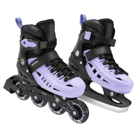 Łyżworolki Spokey 4W1 4One Jr SPK-944652 r. 39-43