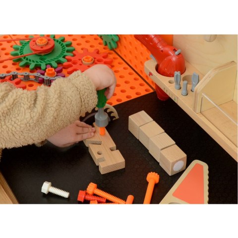 MASTERKIDZ Drewniany Warsztat XXL Montessori STEM z Narzędziami + Akcesoria MASTERKIDZ Drewniany Warsztat XXL Montessori STEM z Narzędziami + Akcesoria
