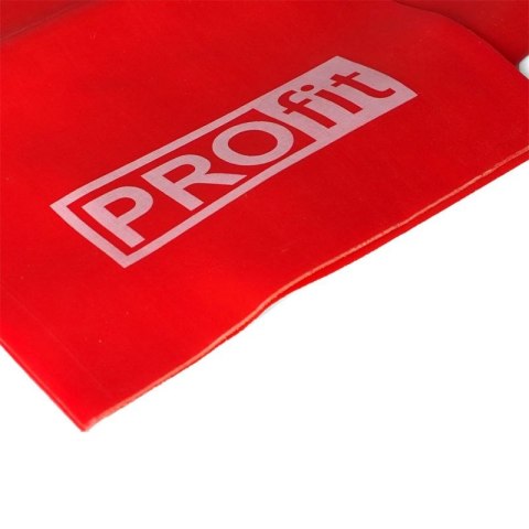 Guma Fitness Profit 120*15*0,55 cm czerwona DK 2227 Guma Fitness Profit 120*15*0,55 cm czerwona DK 2227