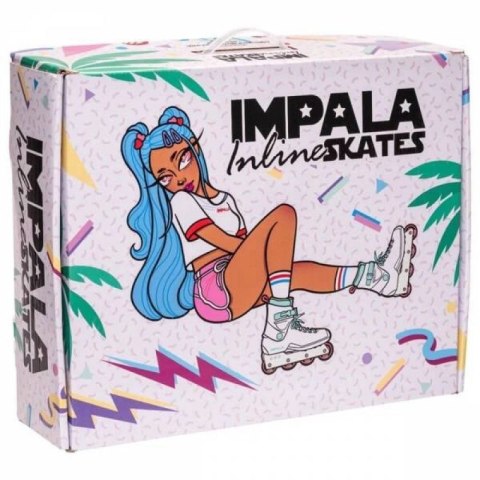 Łyżworolki Impala Lightspeed Inline Mint Flower W A084-MINTFLOWER