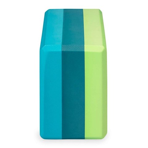 Kostka do Jogi Gaiam Teal Tonal Tri 62207 Kostka do Jogi Gaiam Teal Tonal Tri 62207