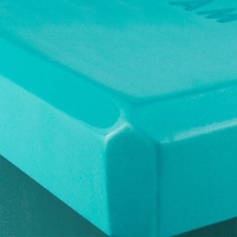 Kostka do Jogi Gaiam Teal Tonal Tri 62207 Kostka do Jogi Gaiam Teal Tonal Tri 62207