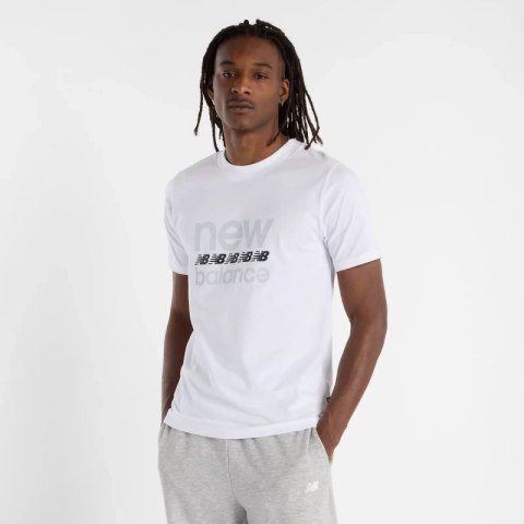 Koszulka New Balance Sport Graphic M MT51940WT Koszulka New Balance Sport Graphic M MT51940WT
