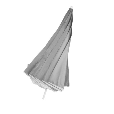 Parasol ogrodowy plażowy regulowany łamany składany UV 150cm szary Parasol ogrodowy plażowy regulowany łamany składany UV 150cm szary