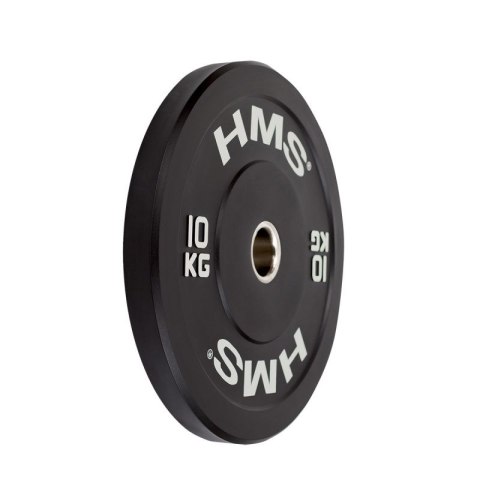Talerz olimpijski HMS BLACK BUMPER 10 kg BBR10 Talerz olimpijski HMS BLACK BUMPER 10 kg BBR10