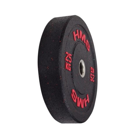 Talerz olimpijski HMS RED BUMPER 25 kg HTBR25 Talerz olimpijski HMS RED BUMPER 25 kg HTBR25