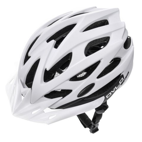 Kask rowerowy Meteor Ovlo S 16859 52-56 cm biały Kask rowerowy Meteor Ovlo S 16859 52-56 cm biały
