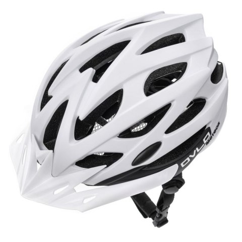 Kask rowerowy Meteor Ovlo S 16859 52-56 cm biały Kask rowerowy Meteor Ovlo S 16859 52-56 cm biały