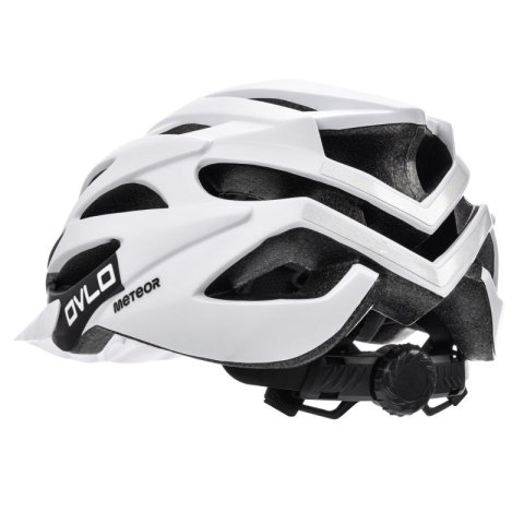 Kask rowerowy Meteor Ovlo S 16859 52-56 cm biały Kask rowerowy Meteor Ovlo S 16859 52-56 cm biały