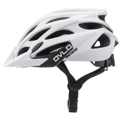 Kask rowerowy Meteor Ovlo S 16859 52-56 cm biały Kask rowerowy Meteor Ovlo S 16859 52-56 cm biały