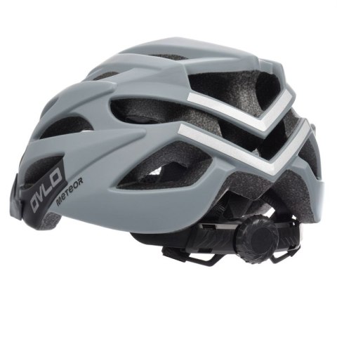 Kask rowerowy Meteor Ovlo S 16865 52-56 cm szary Kask rowerowy Meteor Ovlo S 16865 52-56 cm szary