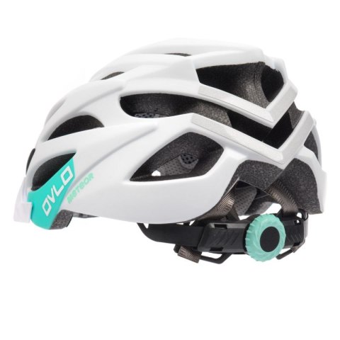 Kask rowerowy Meteor Ovlo S 17365 52-56 cm biały/miętowy Kask rowerowy Meteor Ovlo S 17365 52-56 cm biały/miętowy