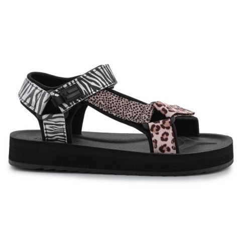 Sandały D.Franklin Forest High Strips Animal Print W DFSH404002-ABLA