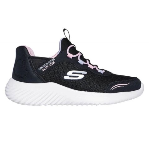 Buty Skechers Slip-ins Bounder Simple Cute Jr 303585N-BLK Buty Skechers Slip-ins Bounder Simple Cute Jr 303585N-BLK