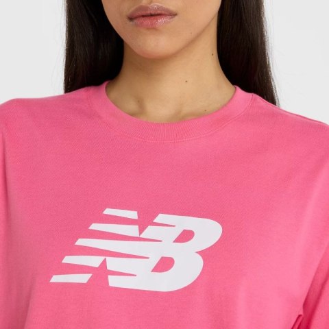 Koszulka New Balance Sport Jersey Relaxed Logo W WT43583DAB Koszulka New Balance Sport Jersey Relaxed Logo W WT43583DAB