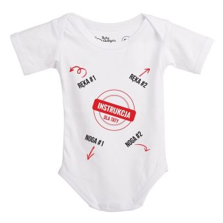 Baby Instructions body z instrukcją dla taty