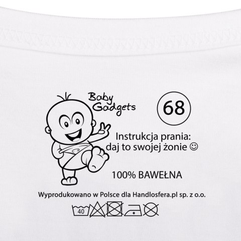 Baby Instructions body z instrukcją dla taty