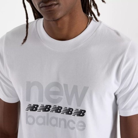 Koszulka New Balance Sport Graphic M MT51940WT Koszulka New Balance Sport Graphic M MT51940WT