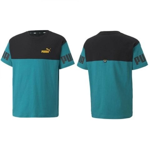 Koszulka Puma Power Colorblock Jr 670097 27