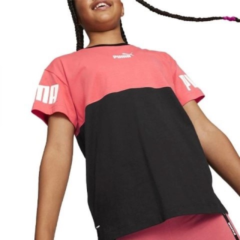 Koszulka Puma Power Colorblock Jr 670204 35