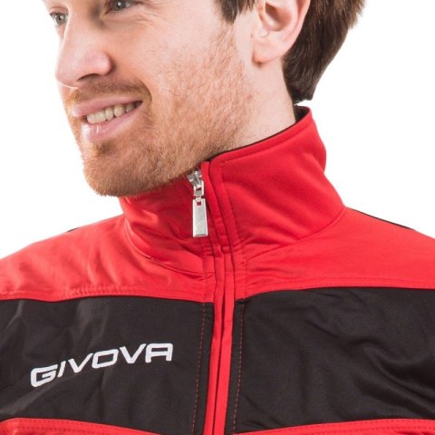 Dres Givova Tuta Visa TR018 1210 czerwony/czarny Dres Givova Tuta Visa TR018 1210 czerwony/czarny