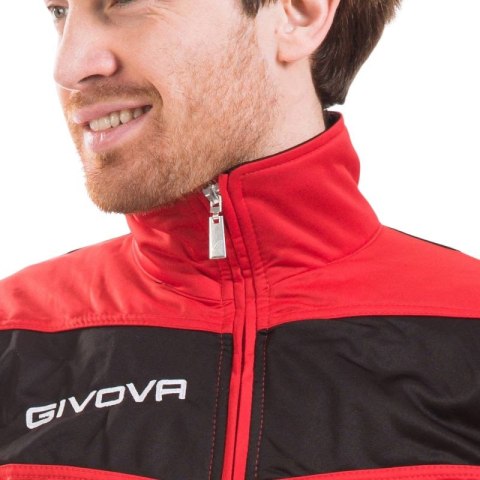 Dres Givova Tuta Visa TR018 1210 czerwony/czarny Dres Givova Tuta Visa TR018 1210 czerwony/czarny