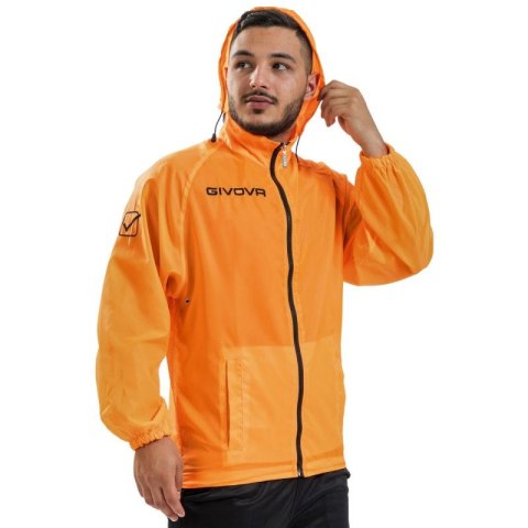 Kurtka Givova Rain Basico Fluo RJ001 0028 Kurtka Givova Rain Basico Fluo RJ001 0028