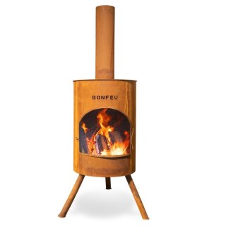Kominek ogrodowy Bonfeu Bonton 50 5002R rdzawy