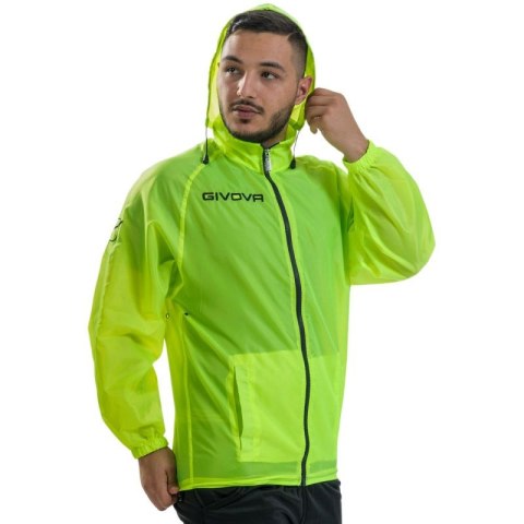 Kurtka Givova Rain Basico Fluo RJ001 0019 Kurtka Givova Rain Basico Fluo RJ001 0019