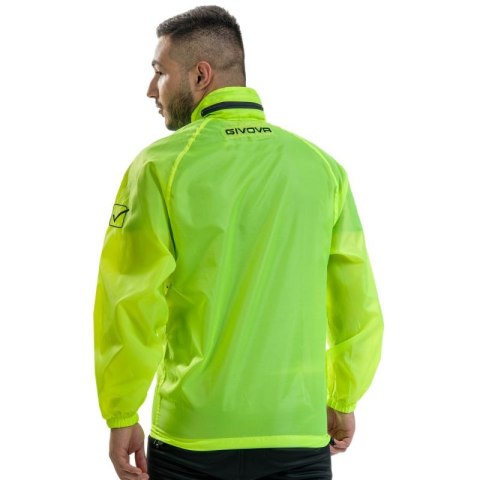 Kurtka Givova Rain Basico Fluo RJ001 0019 Kurtka Givova Rain Basico Fluo RJ001 0019